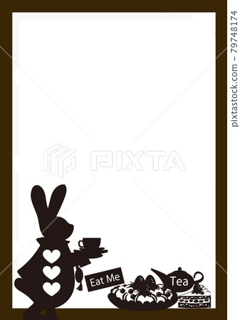 Alice in Wonderland Menu Rabbit Information 79748174