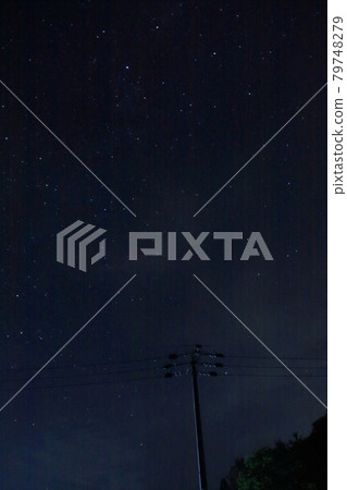 兵庫縣神崎郡上川町遠峰高原的星空 79748279