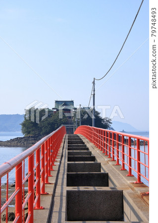 Tsushimanomiya Station and Tsushima Shrine, which have the shortest business days in Japan 79748493