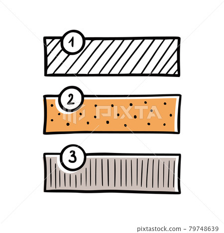 Scotch tape hand drawn note element Scotch tape hand drawn note element 79748639