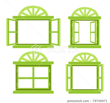 窗框套裝（黃綠色） 79748971