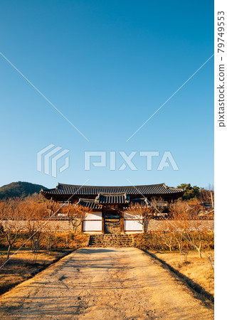 Byeongsan Seowon Historic Site in Andong, Korea Byeongsan Seowon Historic Site in Andong, Korea 79749553