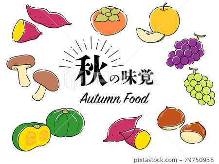 Autumn taste illustration 79750938