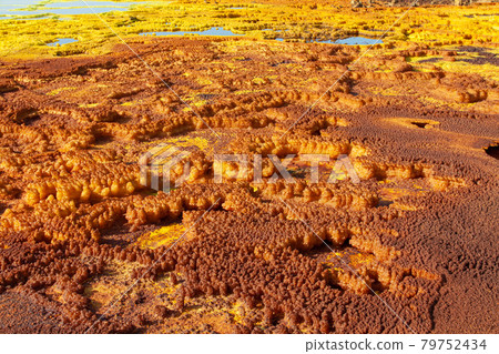 Ethiopia Dallol Desert Dallol Landscape 79752434