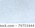 淡藍色花紋日本紙紋理 79753444
