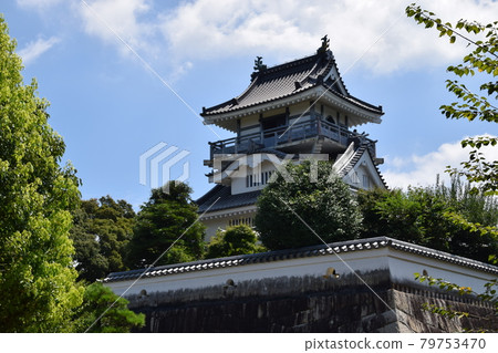 小山城和天空 79753470