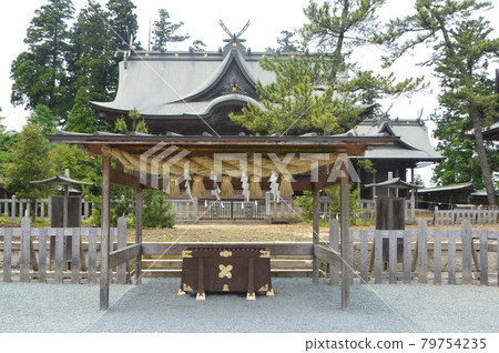 Temporary worship place of Aso Shrine, Ichinomiya (back) (3083-1 Miyaji, Ichinomiyamachi, Aso City, Kumamoto Prefecture) Temporary worship place of Aso Shrine, Ichinomiya (back) (3083-1 Miyaji, Ichinomiyamachi, Aso City, Kumamoto Prefecture) 79754235