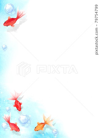 酷炫的玻璃球和金魚框 酷炫的玻璃球和金魚框 79754799