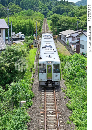 鐵路JR：JR東日本八公線木葉110系列200系列 79757295