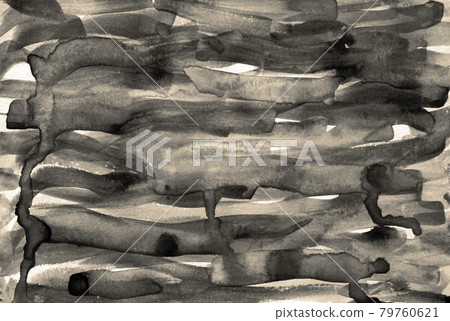 Abstract watercolor on paper texture as background. In Sepia toned. Retro style Abstract watercolor on paper texture as background. In Sepia toned. Retro style 79760621