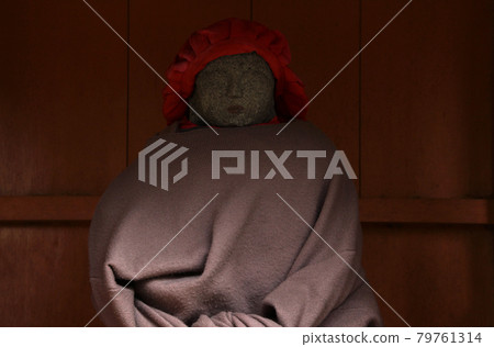 Megumi Jizoson in the precincts of Sensoji Temple in Asakusa, Tokyo 79761314