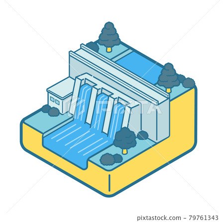 水力發電 水電 發電站 79761343