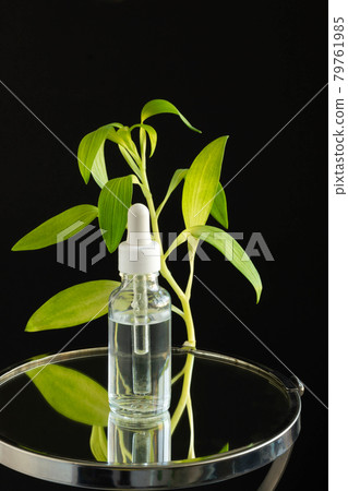 Natural Skin Serum in a Pipette Glass Bottle 79761985