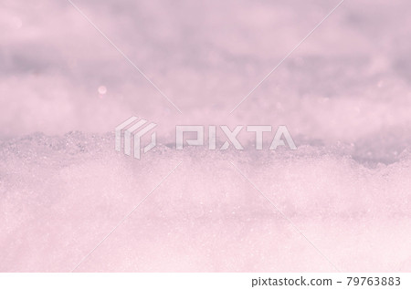 Pink snow texture 79763883