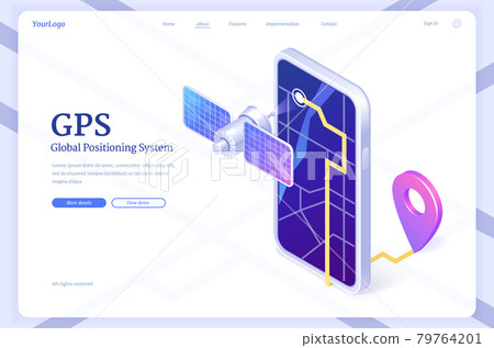 GPS isometric landing, global positioning system GPS isometric landing, global positioning system 79764201
