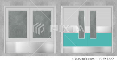 Doors for laboratory, kitchen, hospital or school 79764222