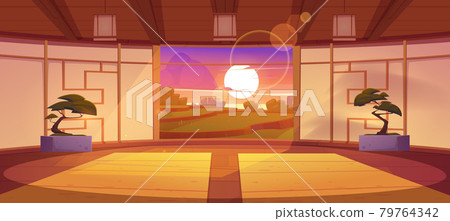 Japanese Dojo Interior