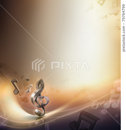 abstract music background 79764799