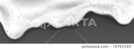 White soap foam, suds of detergent or shampoo White soap foam, suds of detergent or shampoo 79765349