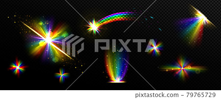 Rainbow crystal light, prism flare reflection lens Rainbow crystal light, prism flare reflection lens 79765729