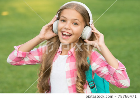 Headphones designed to help you relax. Happy baby Headphones designed to help you relax. Happy baby 79766471