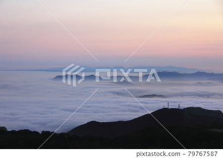 北海道內浦灣的雲海 北海道內浦灣的雲海 79767587
