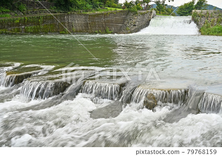 Ogawa Town Walk: Tochimoto Weir Tochimoto Water Park 79768159