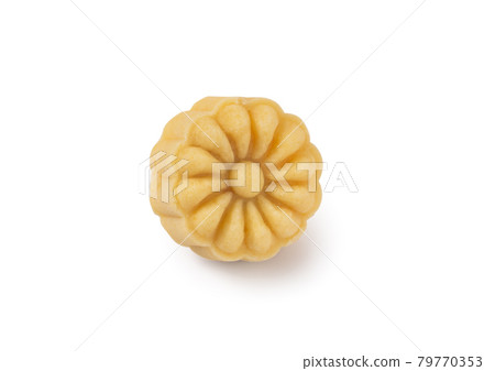 中秋節 月餅 去背 白底  moon cake isolated 十五夜 切り抜き げっぺい 79770353