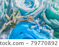 Rose bouquet and diamond ring 79770892