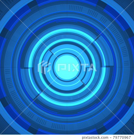 Abstract overlap circle digital background, smart lens technology with light effect Abstract overlap circle digital background, smart lens technology with light effect 79770967
