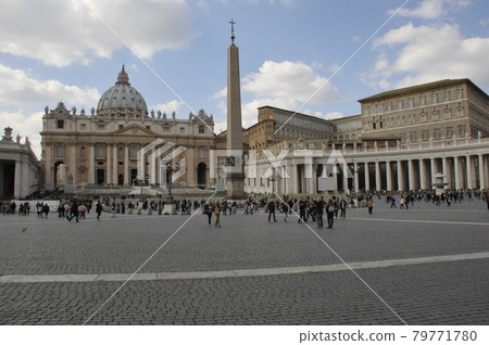 Vatican City, St. Peter's Square, St. Peter's Basilica, Obelisk, Corridor 79771780