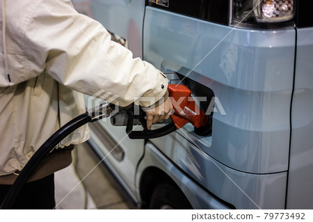 Gasoline refueling Gasoline refueling 79773492