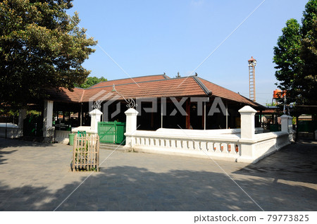 JOGJAKARTA, INDONESIA -JUNE 12, 2014: Old Masjid Besar Mataram Kotagede, Jogjakarta Indonesia. According to history, the mosque was build on 1575. JOGJAKARTA, INDONESIA -JUNE 12, 2014: Old Masjid Besar Mataram Kotagede, Jogjakarta Indonesia. According to history, the mosque was build on 1575. 79773825