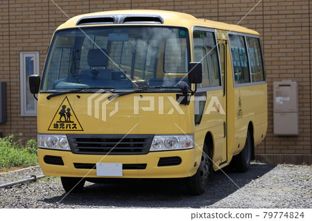 Kindergarten bus image Kindergarten bus image 79774824