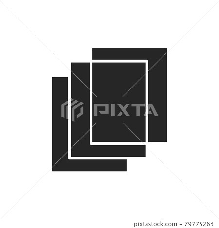 Glass unit color line icon. Pictogram for web page, mobile app, promo. 79775263