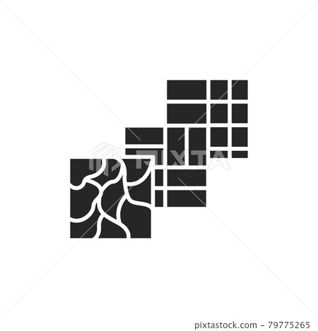 Paving slabs color line icon. Pictogram for web page, mobile app, promo. 79775265