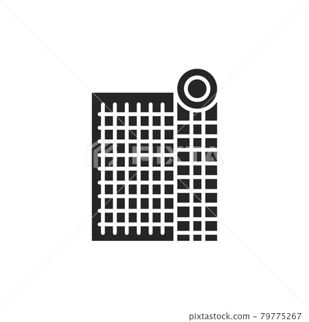 Construction mesh color line icon. Pictogram for web page, mobile app, promo. Construction mesh color line icon. Pictogram for web page, mobile app, promo. 79775267