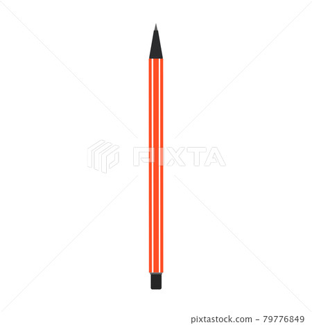Pen ink office design vector illustration sign. Education business write pen icon school. Metal tool object office stationery classic communication equipment sign. Work study ballpoint instrument tool 79776849
