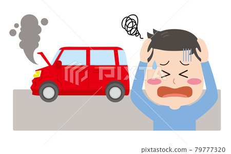 因事故而陷入困境的男人 79777320