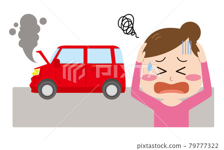 因事故而陷入困境的女人 79777322