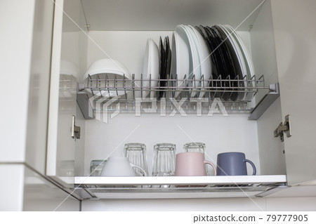 Organization for small spaces. Kitchen organization.  79777905