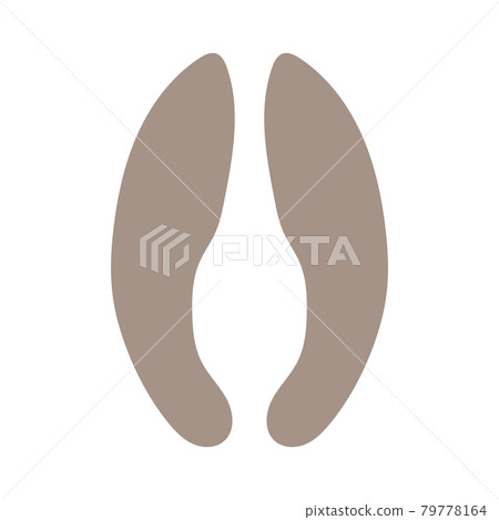 長頸鹿腳印 79778164