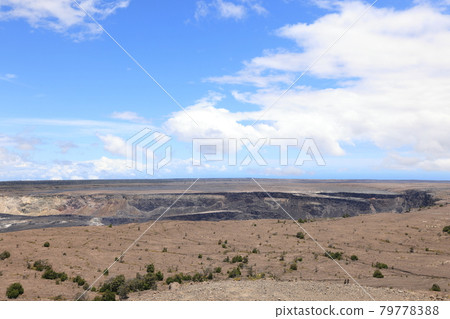 Kilauea Volcano on the Big Island of Hawaii, Hawaii Volcanoes National Park 79778388