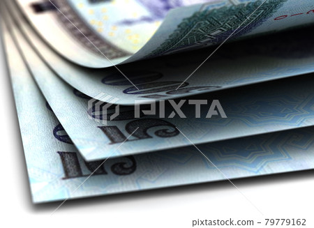 Saudi Arabian Riyals Closeup Saudi Arabian Riyals Closeup 79779162