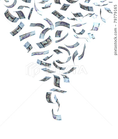 Falling Saudi Arabian Riyals Falling Saudi Arabian Riyals 79779165