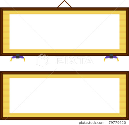 日式相框背景素材 79779620