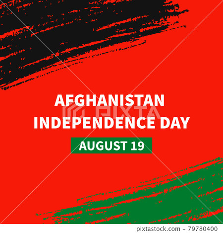 Afghanistan Independence Day typography poster. National holiday celebrated on August 19. Vector template for banner, greeting card, flyer Afghanistan Independence Day typography poster. National holiday celebrated on August 19. Vector template for banner, greeting card, flyer 79780400