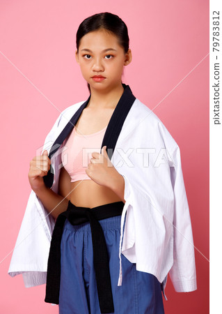 12 years old sport teenager wear fitness yoga pastel pink, girl power 12 years old sport teenager wear fitness yoga pastel pink, girl power 79783812