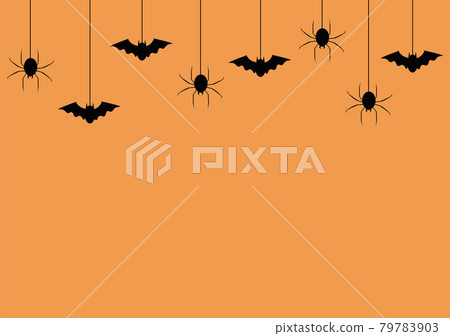 Halloween Night Party Background Landing Page Illustration With Witch, Haunted House, Pumpkins, Bats and Full Moon For Add Your Design Style Halloween Night Party Background Landing Page Illustration With Witch, Haunted House, Pumpkins, Bats and Full Moon For Add Your Design Style 79783903