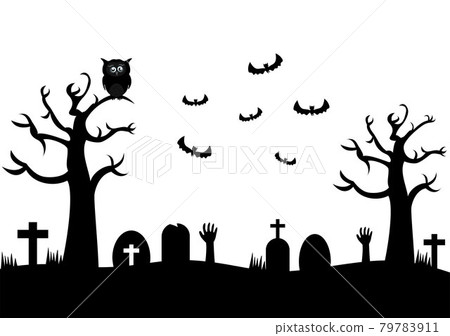 Halloween Night Party Landing Page Illustration With Witch, Haunted House, Pumpkins, Bats and Full Moon. For Background, Banner, Wallpaper, or Brochure Halloween Night Party Landing Page Illustration With Witch, Haunted House, Pumpkins, Bats and Full Moon. For Background, Banner, Wallpaper, or Brochure 79783911
